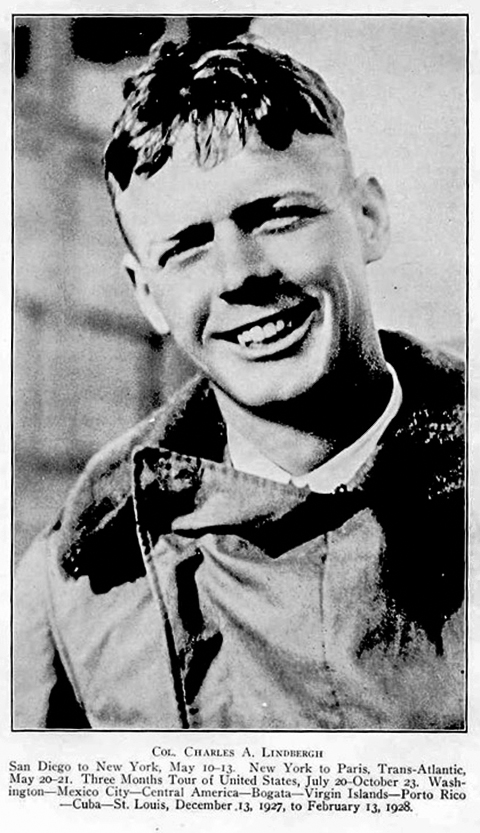 Pilot Charles Lindbergh